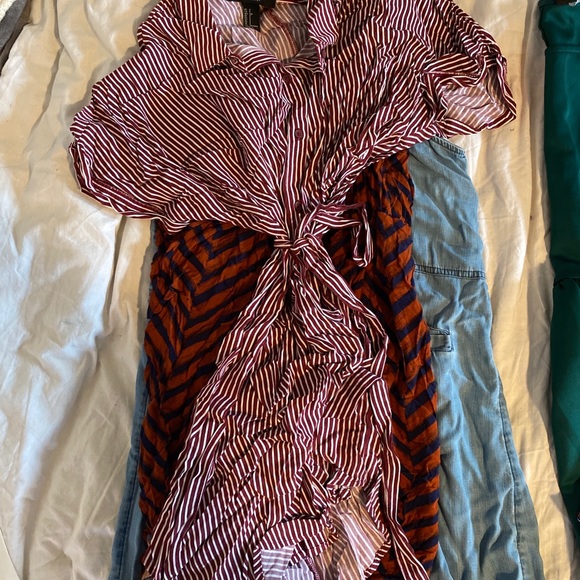 Lot of 5 mixed print dresses S american eagle f21 - Picture 5 of 6